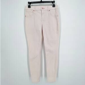 Ted Baker London Pastel Pink Skinny Jeans Womens Sz 28 Stretch Cotton Blend